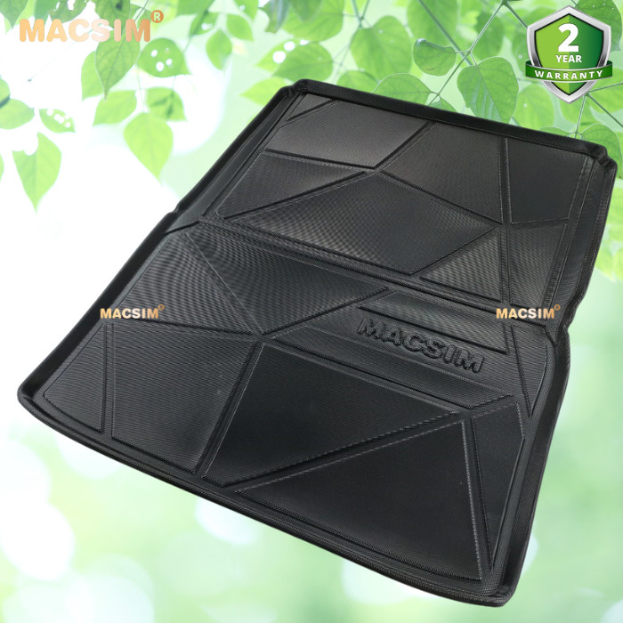 Thảm lót cốp Mercedes S Class 2022+ (qd) nhãn hiệu Macsim chất liệu tpv cao cấp màu đen