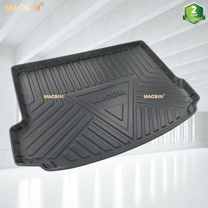 Thảm lót cốp xe ô tô (qd) LandRover Evoque 2019-nay nhãn hiệu Macsim chất liệu TPV cao cấp màu đen