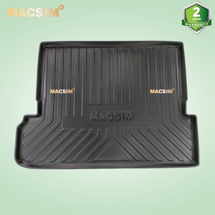 Thảm lót cốp qd xe ô tô Toyota Prado 2010- 2020 nhãn hiệu Macsim chất liệu TPV cao cấp màu đen