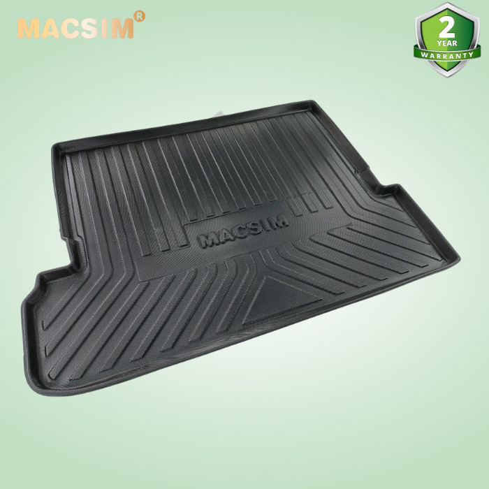 Thảm lót cốp qd xe ô tô Toyota Prado 2010- 2020 nhãn hiệu Macsim chất liệu TPV cao cấp màu đen