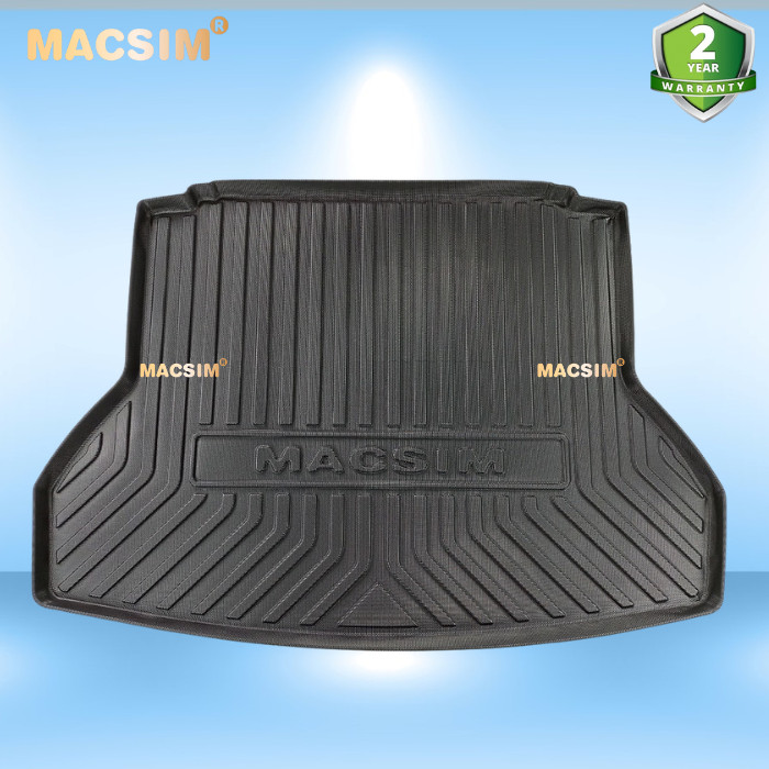 Thảm lót cốp xe ô tô Hyundai Elantra 2018 -đến nay nhãn hiệu Macsim chất liệu TPV cao cấp màu đen(D0488)