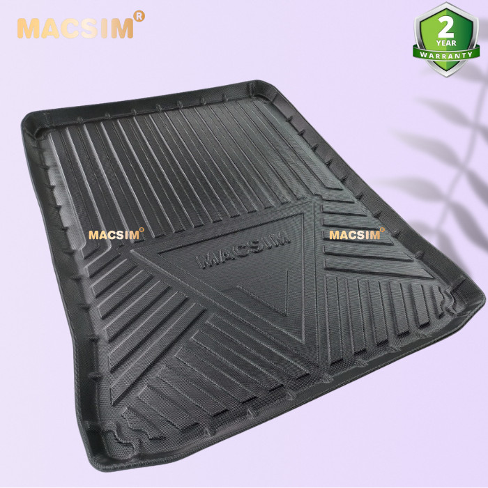 Thảm lót cốp qd xe ô tô BMW 5 series (chữ 5 class)520i/528i/530i 2018- 2020  nhãn hiệu Macsim chất liệu TPV cao cấp màu đen