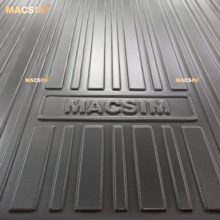 Thảm lót cốp qd xe ô tô Toyota Prado 2003- 2009 đến nay nhãn hiệu Macsim chất liệu TPV cao cấp màu đen