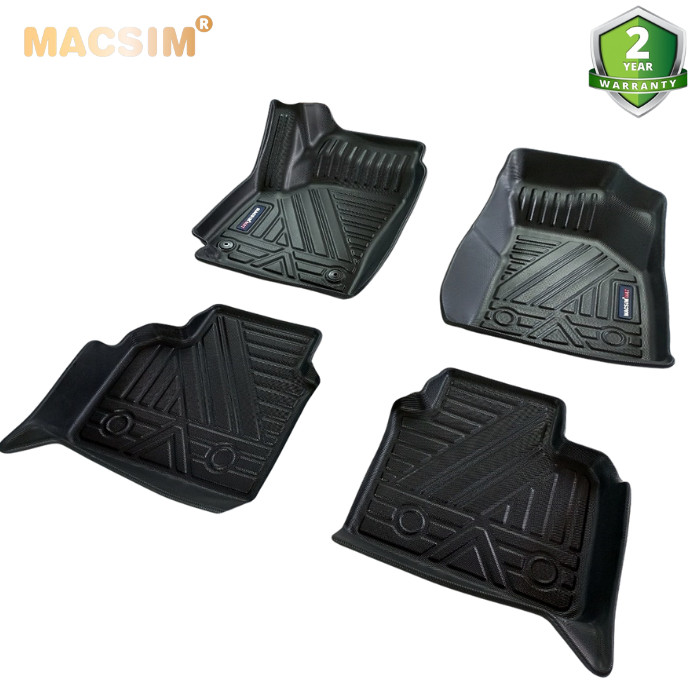 Thảm qd (không vừa) Ford Territory TC qd  Nhãn hiệu Macsim chất liệu nhựa TPV cao cấp màu đen