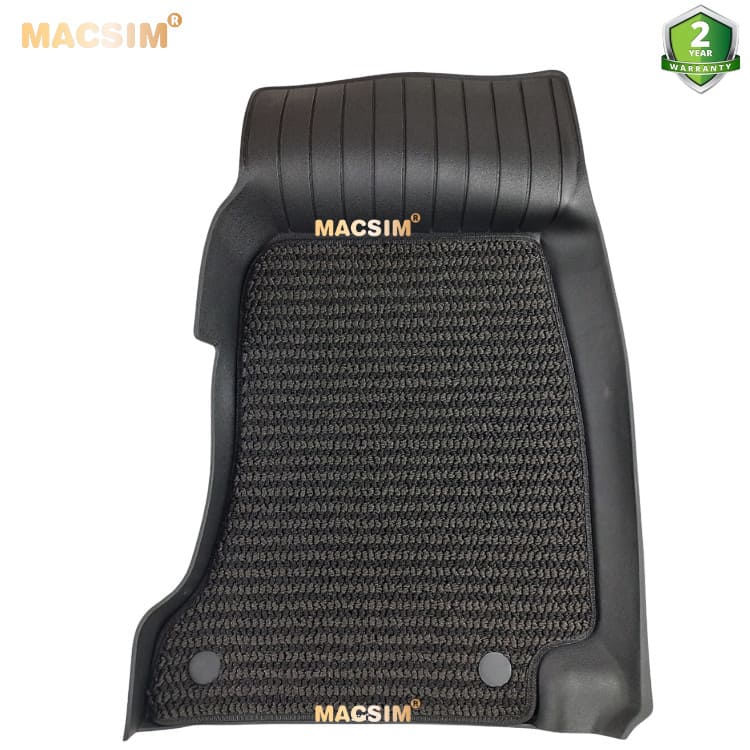 Thảm lót sàn ô tô TPE Mercedes E 2009 - 2023 Macsim 3W 2 lớp