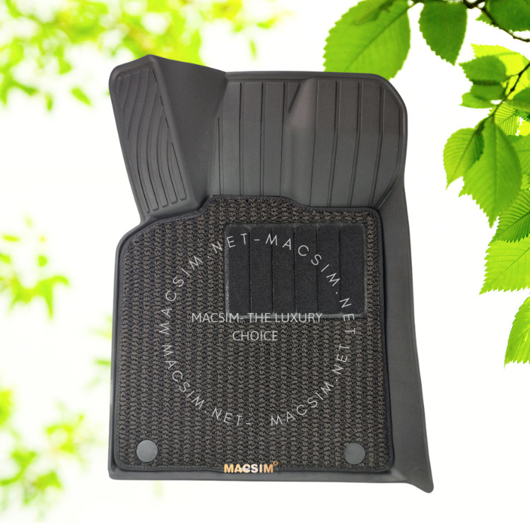 Thảm Lót Sàn Ô Tô Porsche Macan 2013- đến nay Macsim 3W 2 lớp – TPE đúc khuôn cao cấp, Sử dụng lâu dài