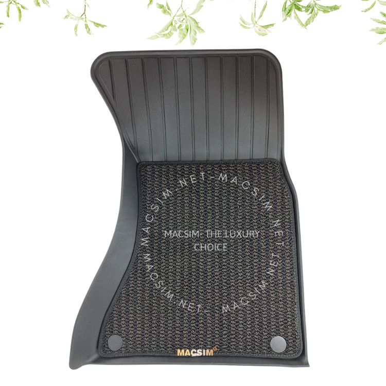 Thảm Lót Sàn Ô Tô Porsche Macan 2013- đến nay Macsim 3W 2 lớp – TPE đúc khuôn cao cấp, Sử dụng lâu dài