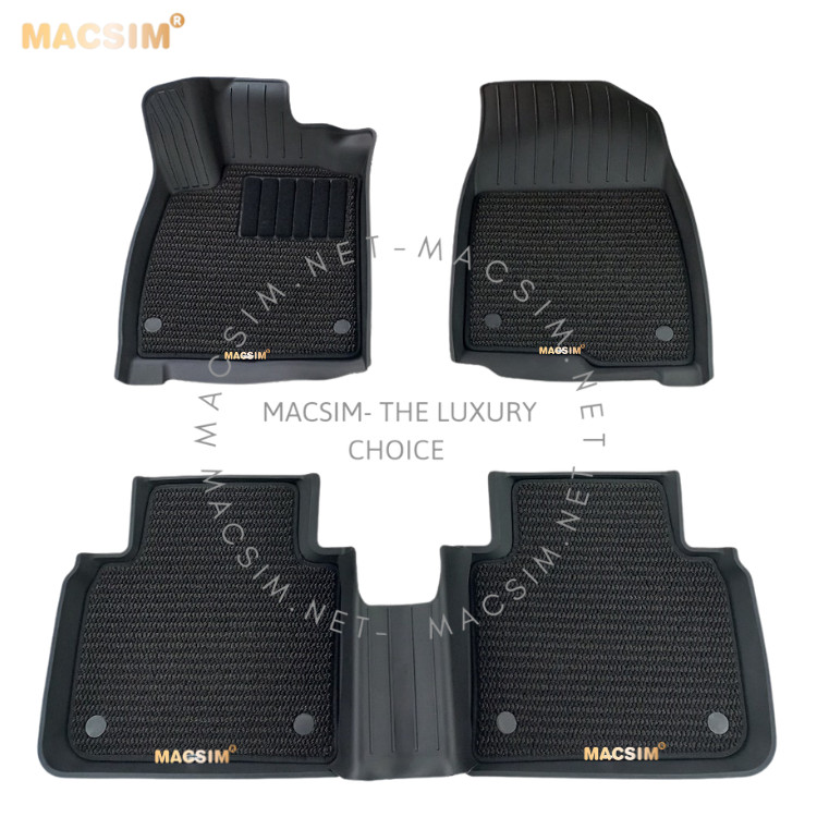 Thảm Lót Sàn Ô Tô HONDA ACCORD 2018-đến nay Macsim 3W 2 lớp – TPE đúc khuôn cao cấp, Sử dụng lâu dài