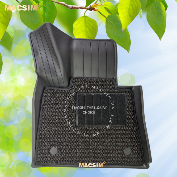 Thảm Lót Sàn Ô Tô BMW X7 Macsim 3W 2 lớp – TPE đúc khuôn cao cấp, Sử dụng lâu dài