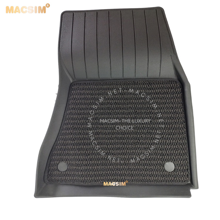 Thảm lót sàn ô tô 2 lớp cao cấp dành cho xe VINFAT LUX SA nhãn hiệu Macsim 3w chất liệu TPE
