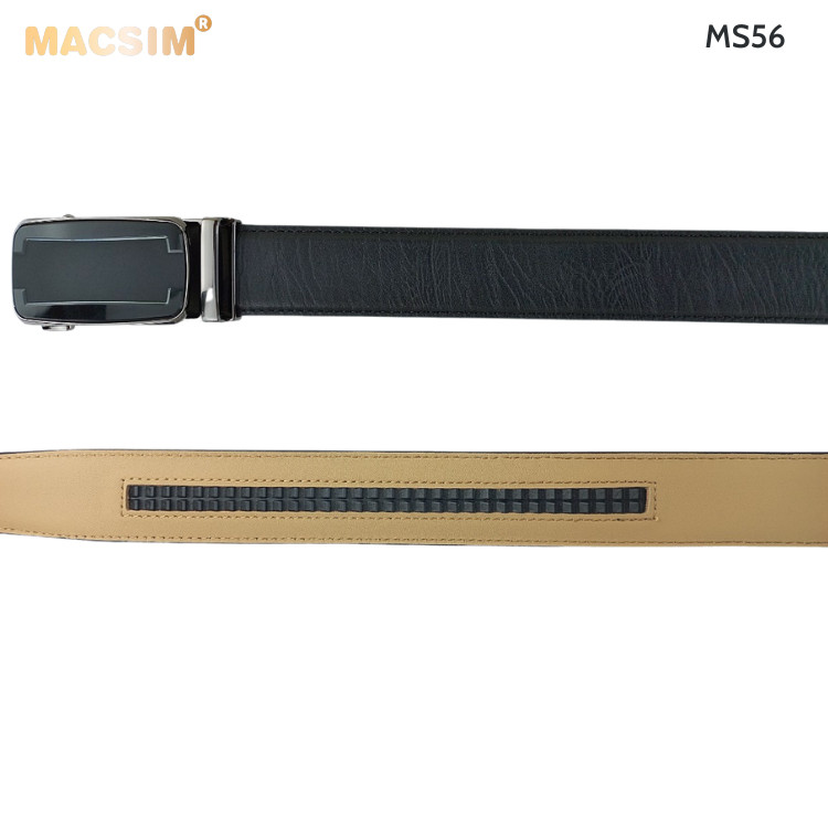 Thắt lưng nam da thật cao cấp nhãn hiệu Macsim MS56