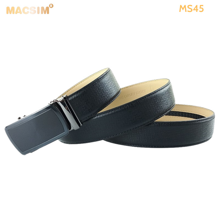 Thắt lưng nam da thật cao cấp nhãn hiệu Macsim MS63