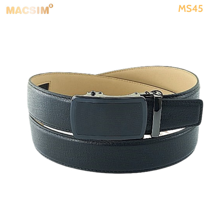 Thắt lưng nam da thật cao cấp nhãn hiệu Macsim MS63