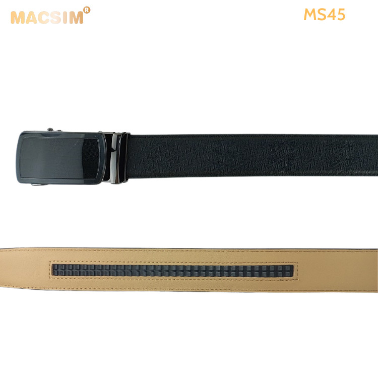 Thắt lưng nam da thật cao cấp nhãn hiệu Macsim MS63
