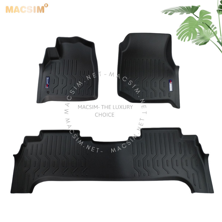 Thảm lót sàn 3 hàng ghế Toyota LC100 1998-2007 (hn) nhãn hiệu Macsim