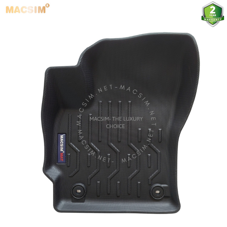 Thảm lót sàn xe ô tô Toyota Altis 2022+(hn) Nhãn hiệu Macsim chất liệu nhựa TPV cao cấp màu đen