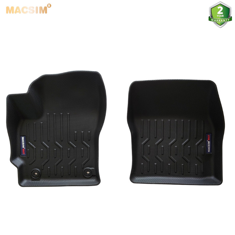 Thảm lót sàn xe ô tô Toyota Altis 2022+(hn) Nhãn hiệu Macsim chất liệu nhựa TPV cao cấp màu đen