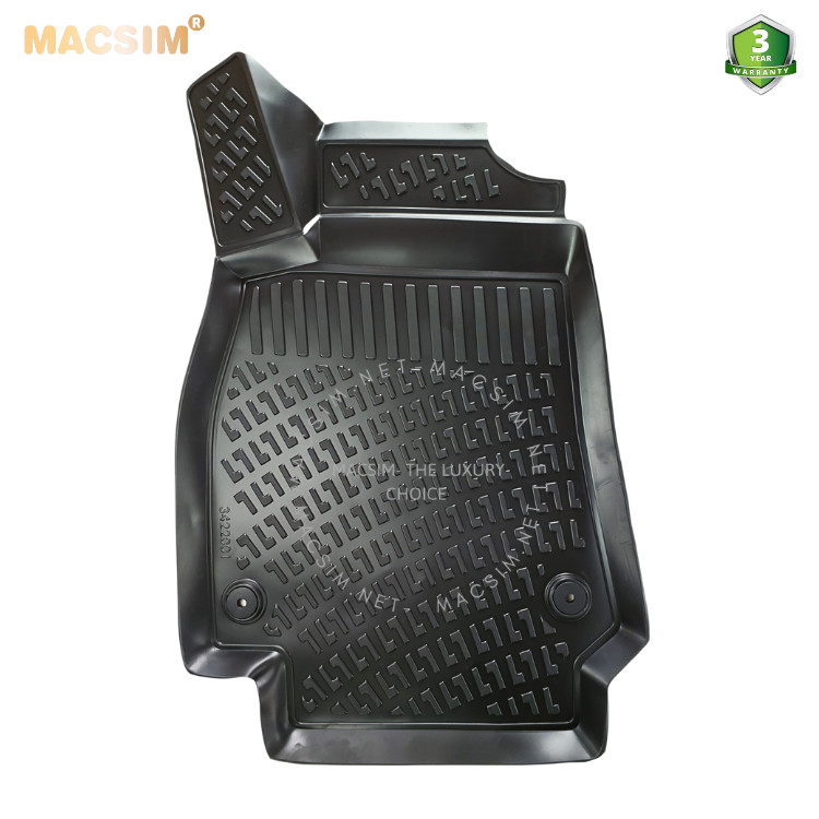 Thảm lót sàn ô tô nhựa TPU Silicon Audi A6 C8 (Typ 4K) 2019+ Nhãn hiệu Macsim