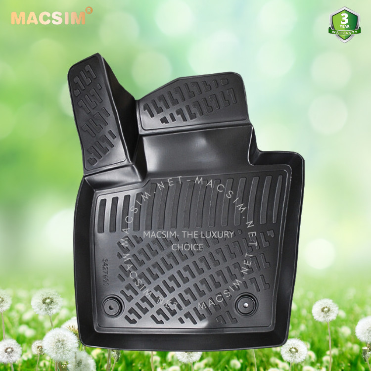 Thảm lót sàn ô tô nhựa TPU Silicon Audi Q3 first generation (8U) 2011-2018 Nhãn hiệu Macsim