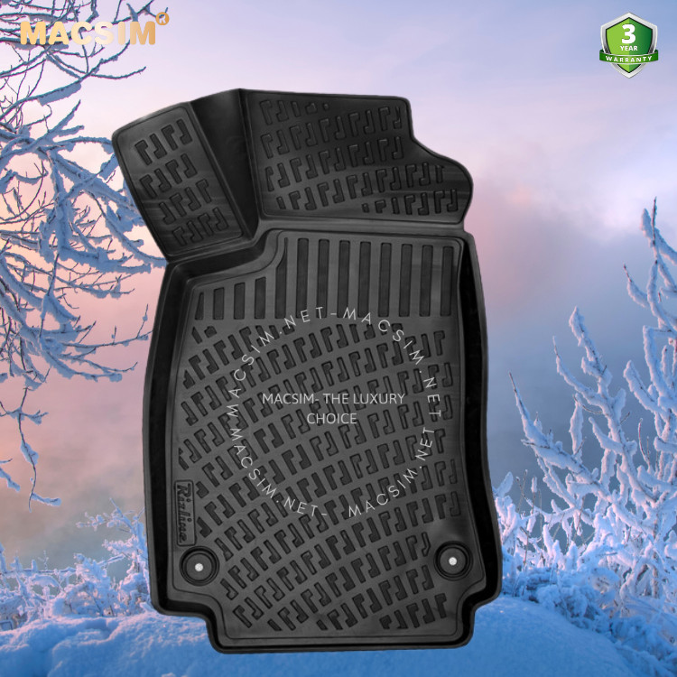 Thảm lót sàn ô tô nhựa TPU Silicon Audi A4 B8 (typ 8k)  2008- 2016  Nhãn hiệu Macsim