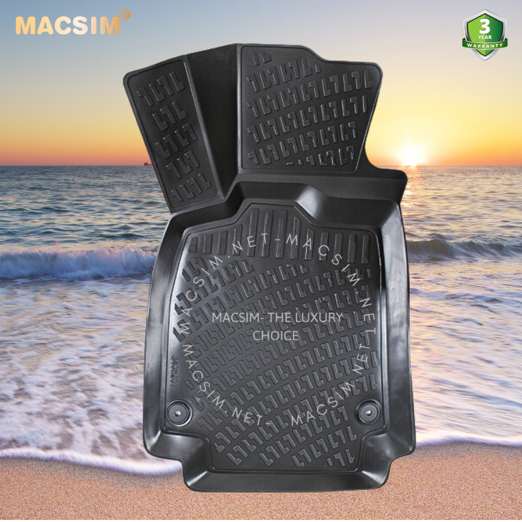 Thảm lót sàn ô tô nhựa TPU Silicon Audi A6  C7 (Typ 4G ) / c7 facelift  2011-2018 Nhãn hiệu Macsim