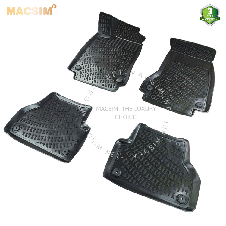 Thảm lót sàn ô tô nhựa TPU Silicon Audi A5 First generation 2007- 2016  Nhãn hiệu Macsim