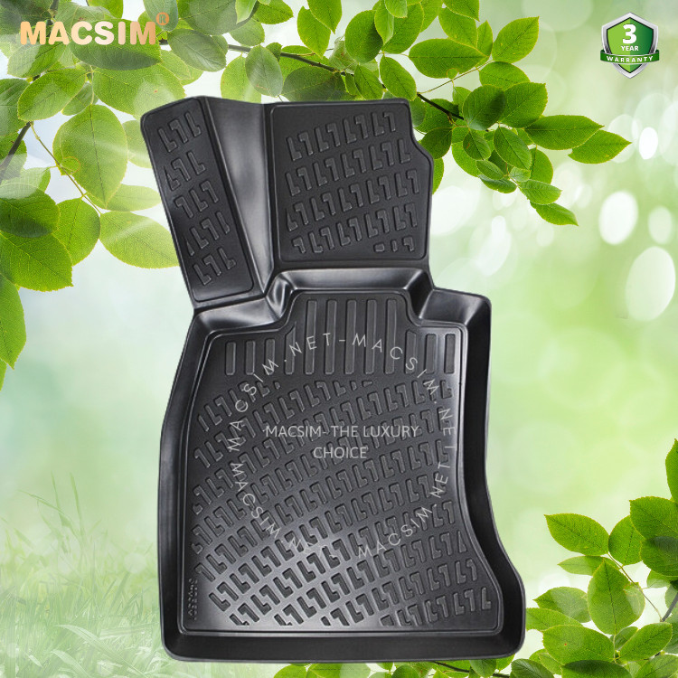 Thảm lót sàn ô tô nhựa TPU Silicon BMW 4 Series 2014+ (F36) Nhãn hiệu Macsim