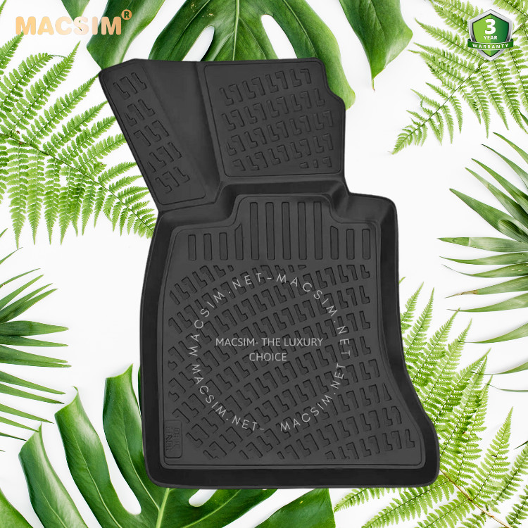 Thảm lót sàn ô tô nhựa TPU Silicon BMW 520i/523i/528i/535i 2010-2013 Class sixth generation F10/F11/F07/F18 Nhãn hiệu Macsim