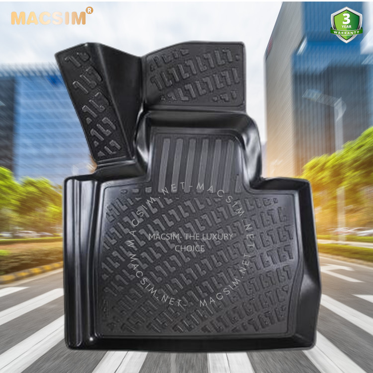 Thảm lót sàn ô tô nhựa TPU Silicon BMW first generation X5 E53 1999-2006  Nhãn hiệu Macsim
