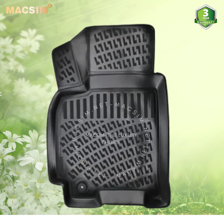 Thảm lót sàn ô tô nhựa TPU Silicon Chevrolet Aveo second generation 2012+  Nhãn hiệu Macsim