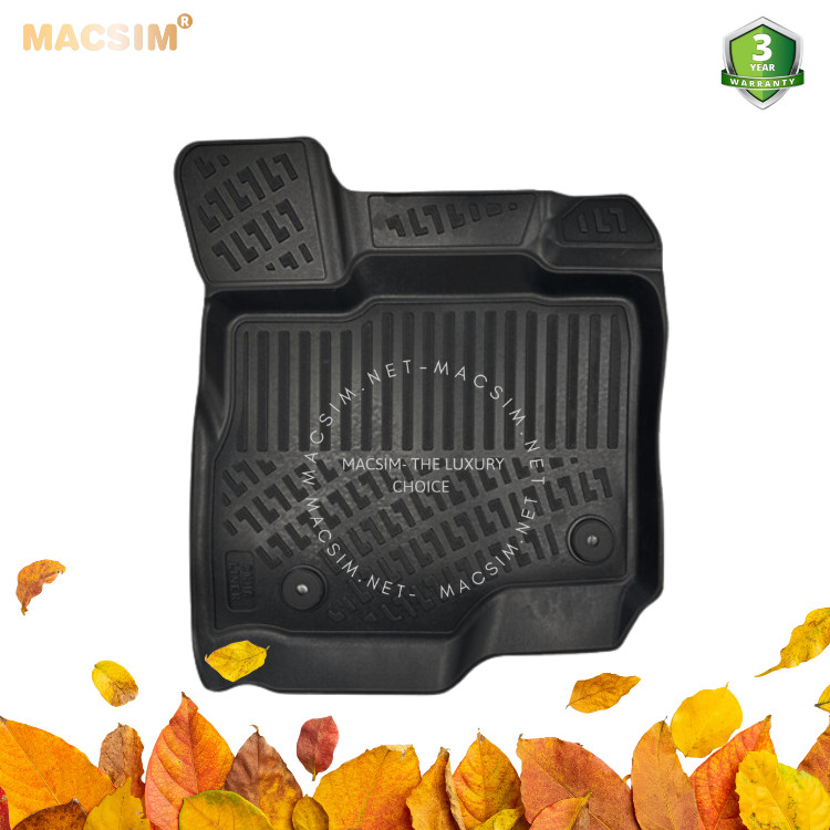 Thảm lót sàn ô tô nhựa TPU Silicon Ford F150 thirteenth generation SUPER CREW_CARPET FLOOR_BUCKET SEATING 2015-2020 Nhãn hiệu Macsim