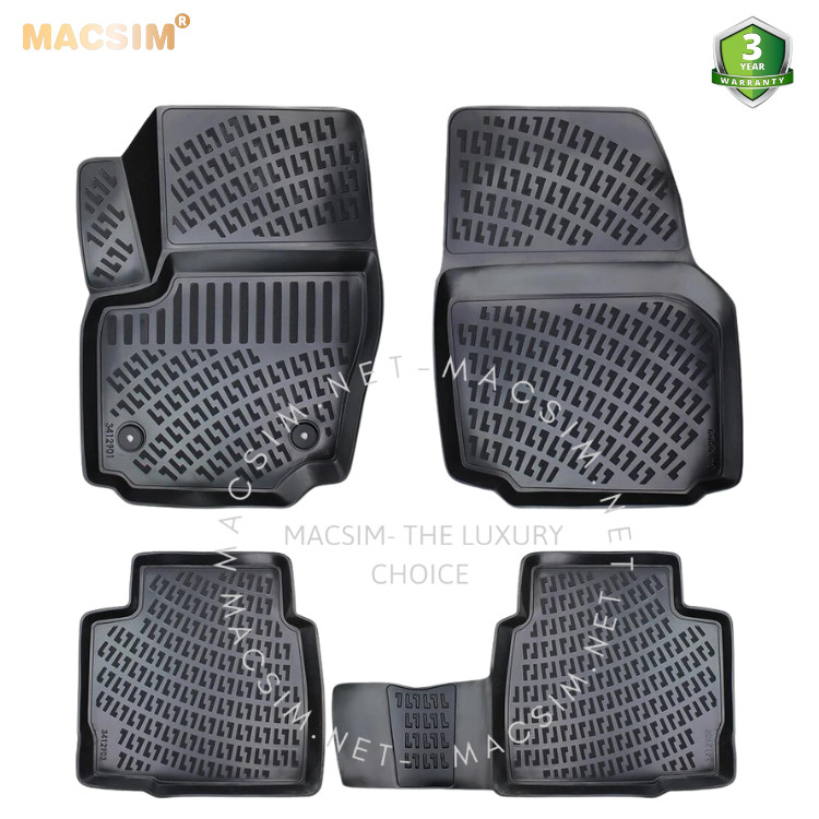 Thảm lót sàn ô tô nhựa TPU Silicon Ford Mondeo 2000-2007 (MK3) Nhãn hiệu Macsim