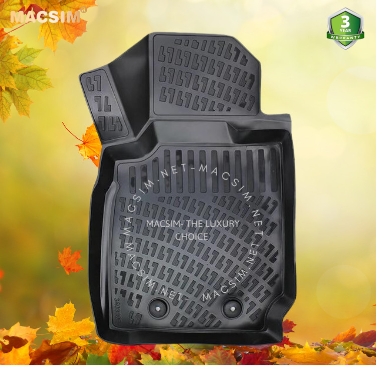 Thảm lót sàn ô tô nhựa TPU Silicon Ford Ranger 2011-2021 Nhãn hiệu Macsim