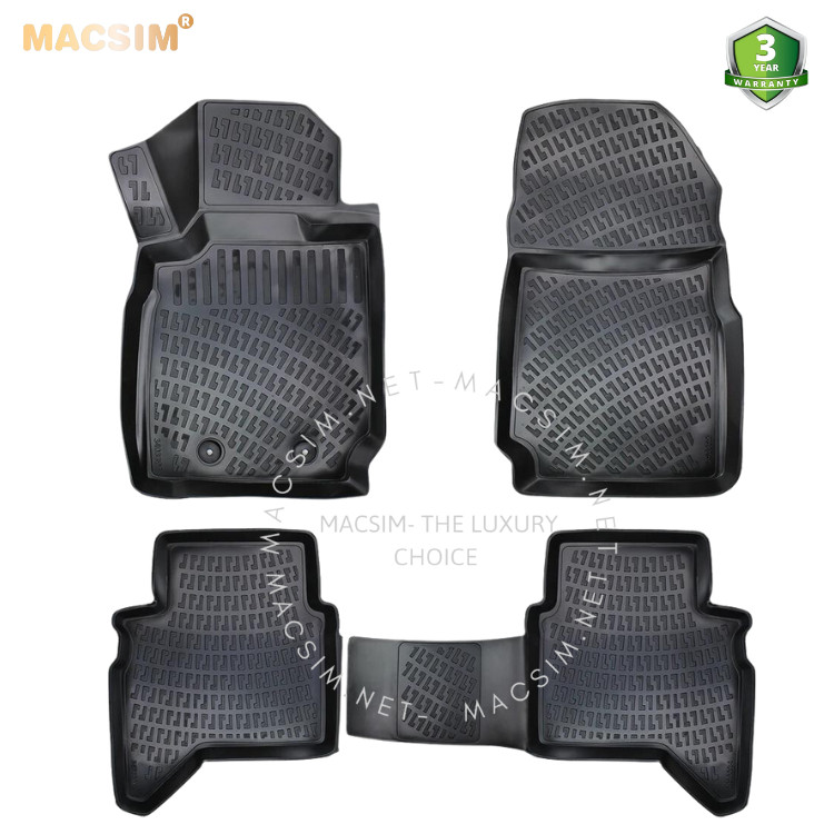 Thảm lót sàn ô tô nhựa TPU Silicon Ford Ranger 2011-2021 Nhãn hiệu Macsim