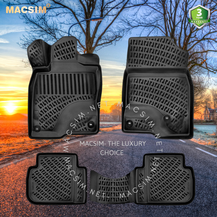 Thảm lót sàn ô tô nhựa TPU Silicon Honda civic sedan eleventh generation 2021- Nhãn hiệu Macsim