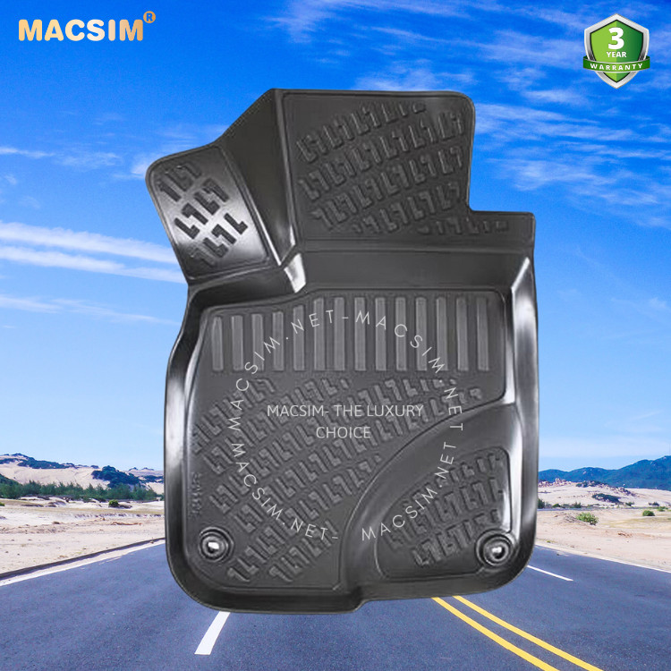 Thảm lót sàn ô tô nhựa TPU Silicon Honda CRV fifth generation 2017- Nhãn hiệu Macsim