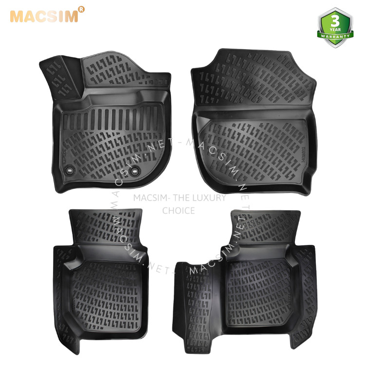 Thảm lót sàn ô tô nhựa TPU Silicon HRV second generation 2015-2021 Nhãn hiệu Macsim