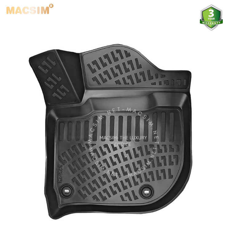 Thảm lót sàn ô tô nhựa Jazz/ Honda fit first generation 2013-2020 Nhãn hiệu Macsim