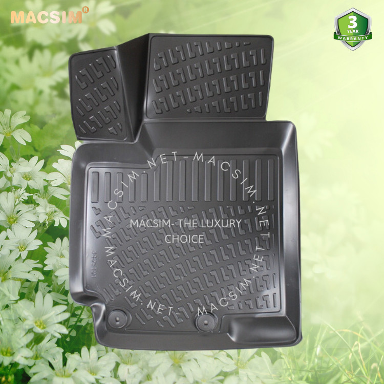Thảm lót sàn ô tô nhựa Hyundai Accent fourth generation 2010- 2018 Nhãn hiệu Macsim