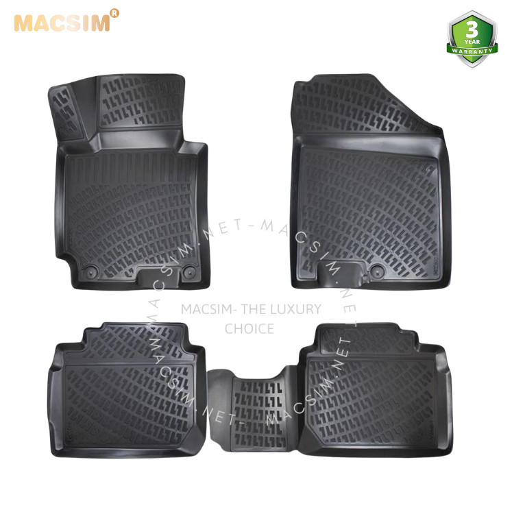 Thảm lót sàn ô tô nhựa TPU Silicon Hyundai I30 first generation 2007-2012 Nhãn hiệu Macsim