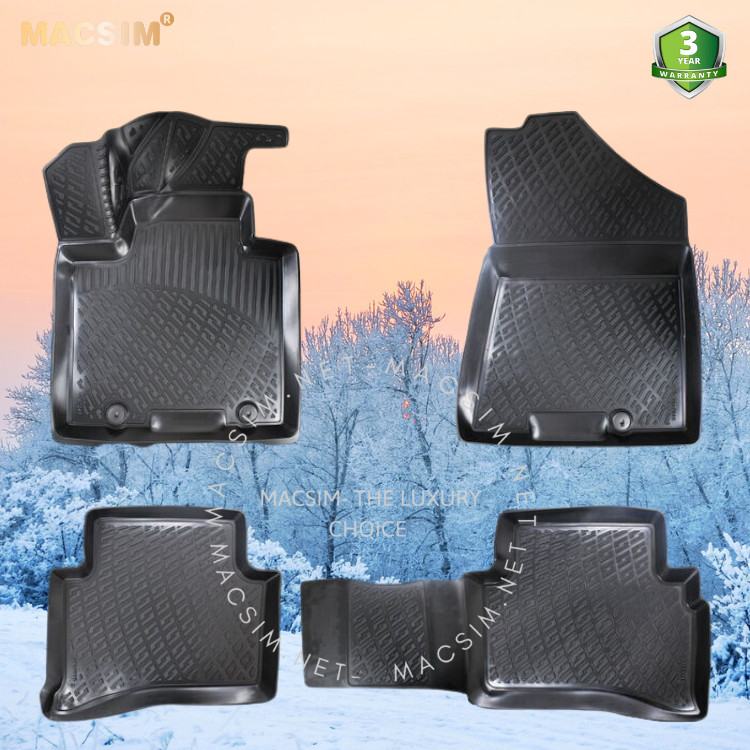 Thảm lót sàn ô tô nhựa TPU Silicon Hyundai Tucson  third generation 2015 -2020 Nhãn hiệu Macsim
