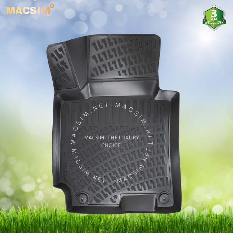 Thảm lót sàn ô tô nhựa TPU Silicon Kia Cerato fifth generation 2022 + Nhãn hiệu Macsim