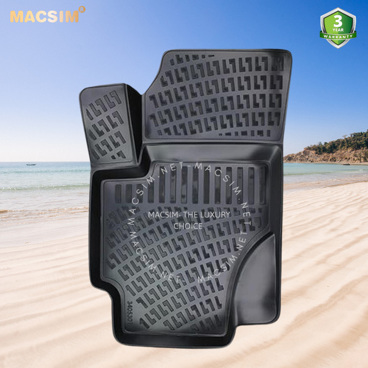 Thảm lót sàn ô tô nhựa TPU Silicon Kia Rio second generation 2005-2011 Nhãn hiệu Macsim