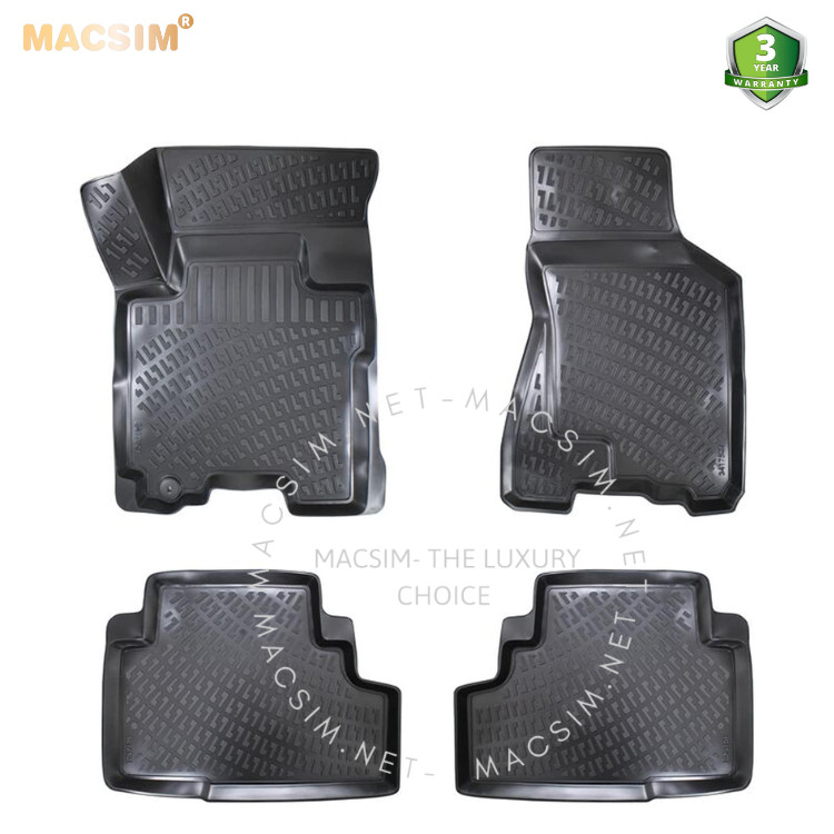 Thảm lót sàn ô tô nhựa TPU Silicon Kia Sportage second generation 2004-2010 Nhãn hiệu Macsim