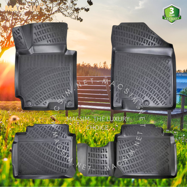 Thảm lót sàn ô tô nhựa TPU Silicon Kia  K5 Fifth generation (DL3; 2019)  Nhãn hiệu Macsim
