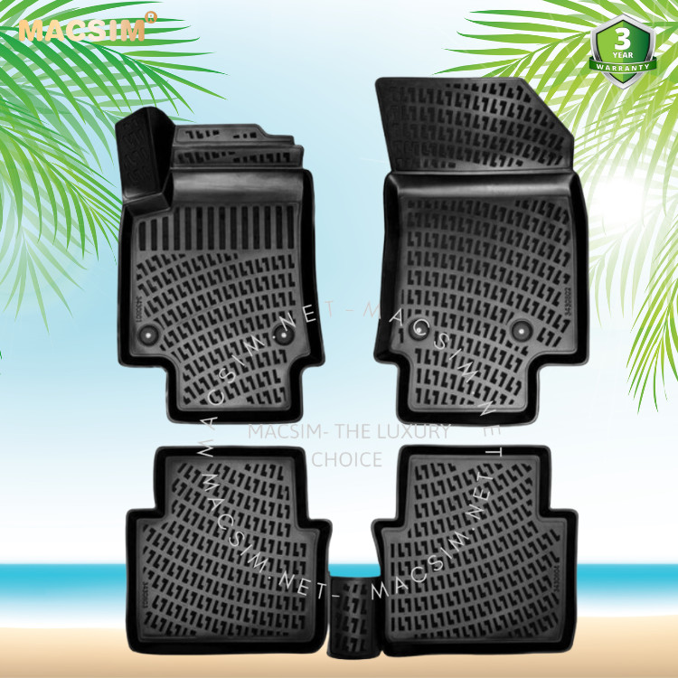 Thảm lót sàn ô tô nhựa TPU Silicon Honda Accord 2002-2008 seventh generation Nhãn hiệu Macsim