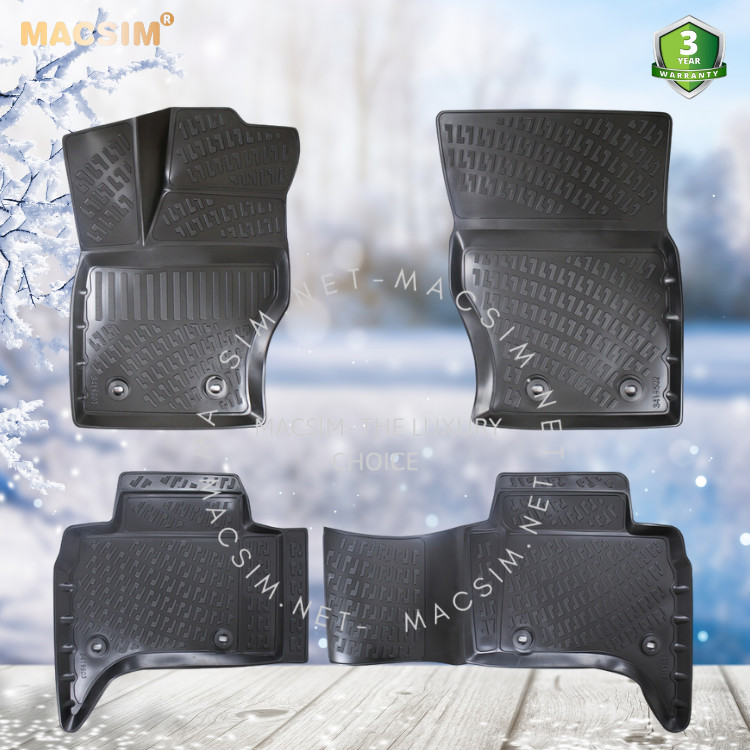 Thảm lót sàn ô tô nhựa TPU Silicon  Land Rover Range Rover Evoque (L551)  2019- Nhãn hiệu Macsim