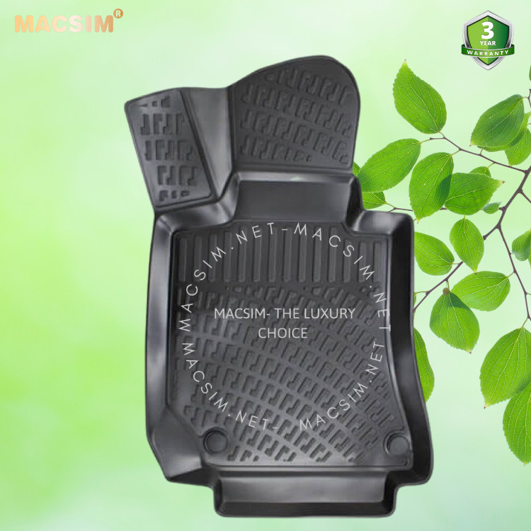 Thảm lót sàn ô tô nhựa TPU Silicon Mercedes E Class W211   third generation  2003-2009 Nhãn hiệu Macsim