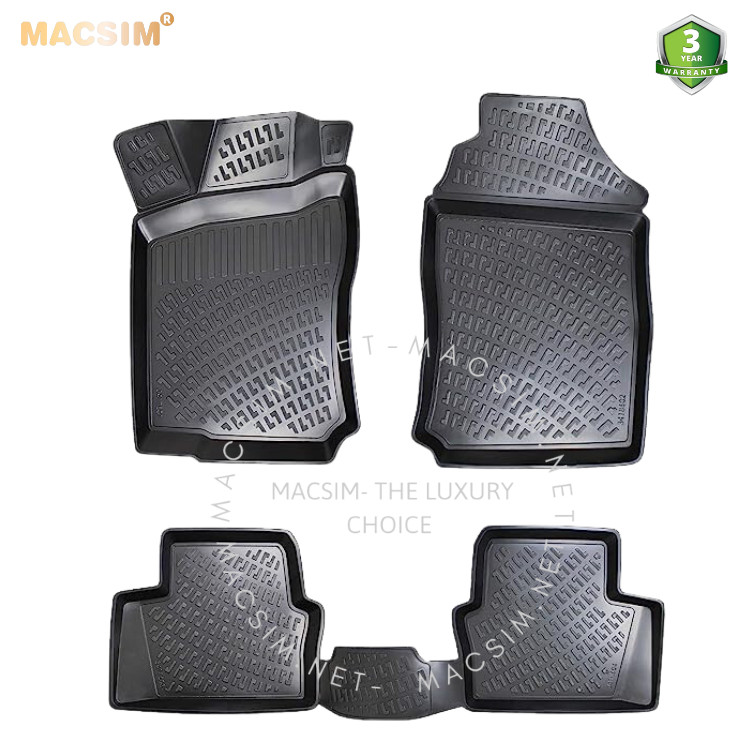 Thảm lót sàn ô tô nhựa TPU Silicon Mitsubishi L200/ Triton fourth  generation 2005- 2014 Nhãn hiệu Macsim