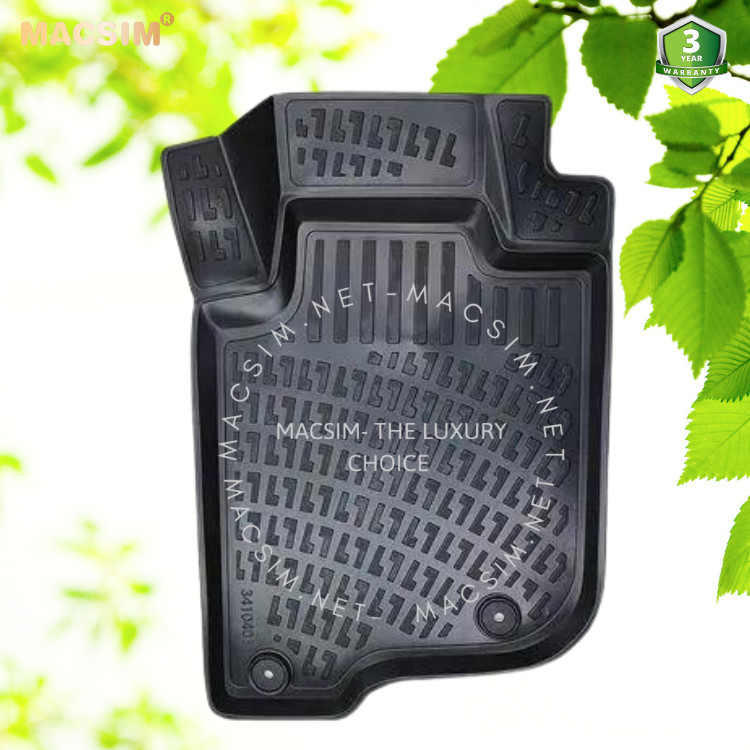Thảm lót sàn ô tô nhựa TPU Silicon Mitsubishi L200/ Triton fifth generation premium trim 2015- 2019Nhãn hiệu Macsim